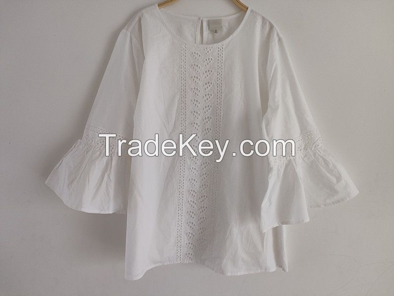 100%cotton women's blouse