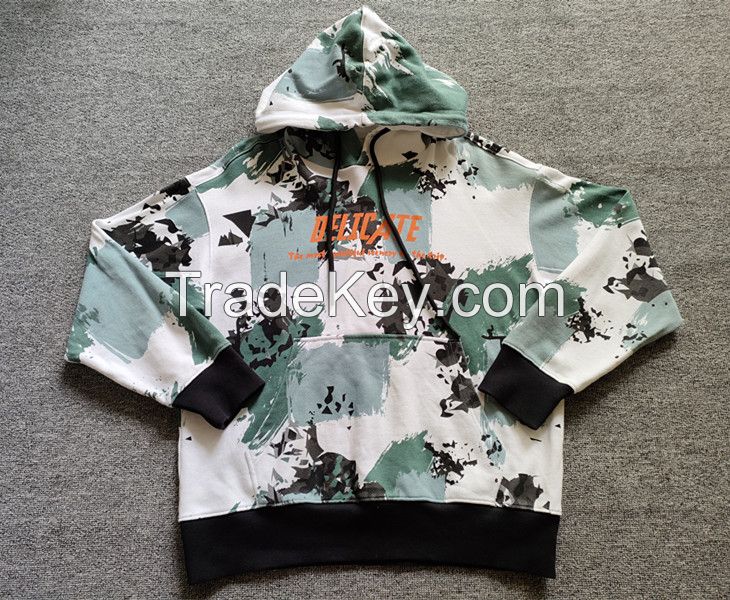 100%cotton men's hoodie