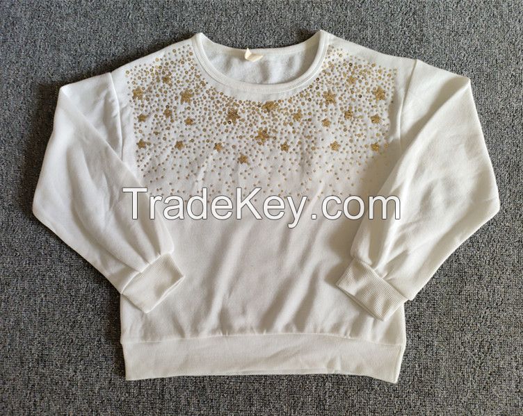 baby girl's fleece sweatshirt