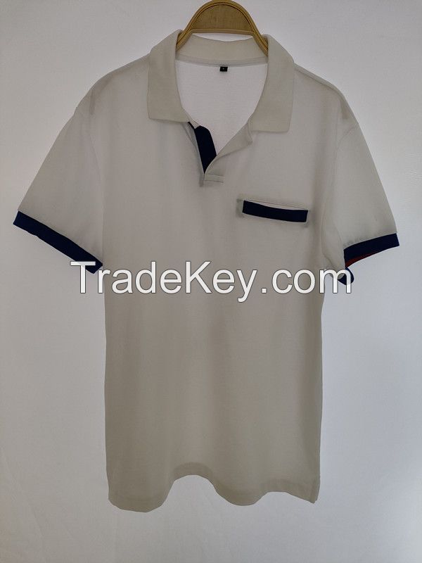 100% Cotton Men's Short Sleeve Polo Shirt