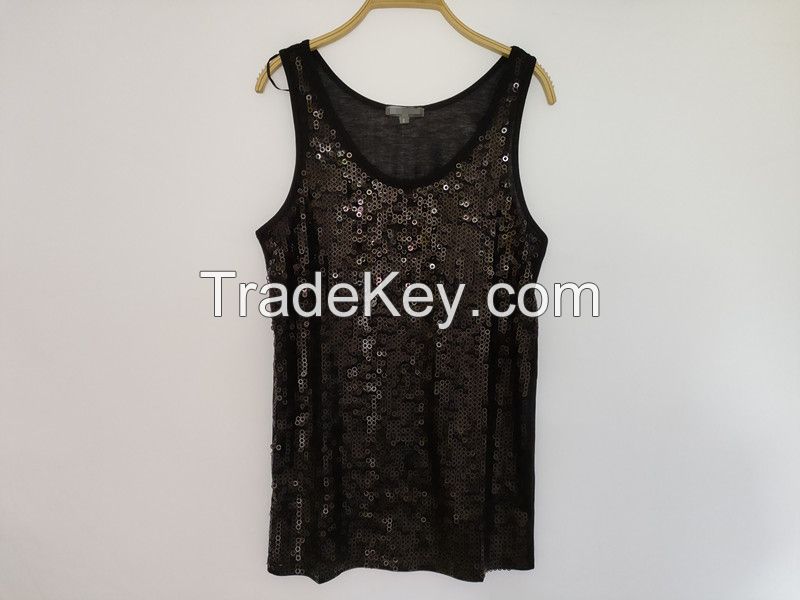 Women's Sequins Tanktops 