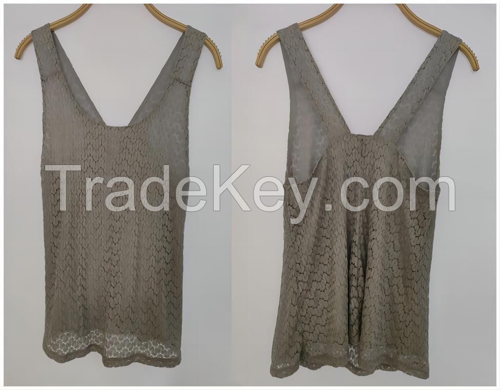 Women's Metallic Tanktops 