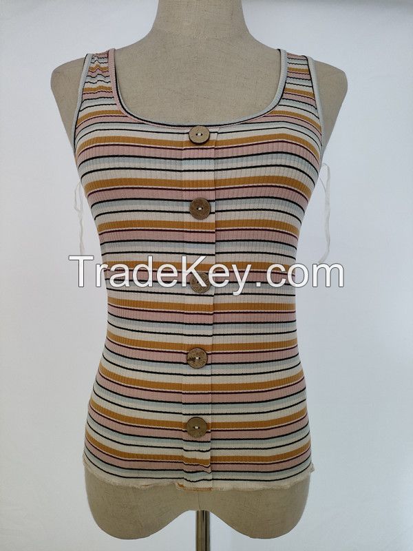 Women's Yarn-dyed Tanktops 