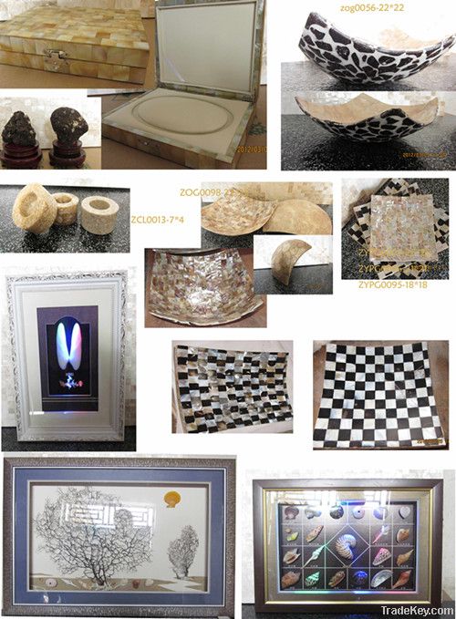 Professional wholesale handmade shell crafts