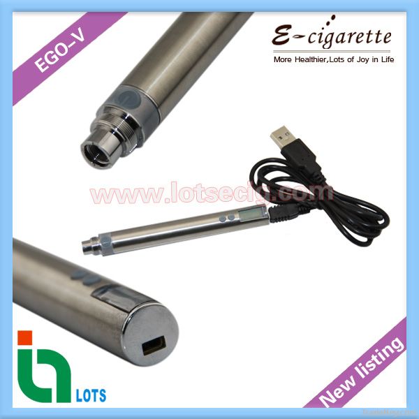eGo-V variable voltage e cigarette with mini USB passthrough battery