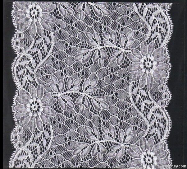 stretch lace/elastic lace/nylon spandex lace/jacquard lace