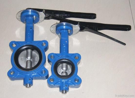 concentric butterfly valve with double shafts