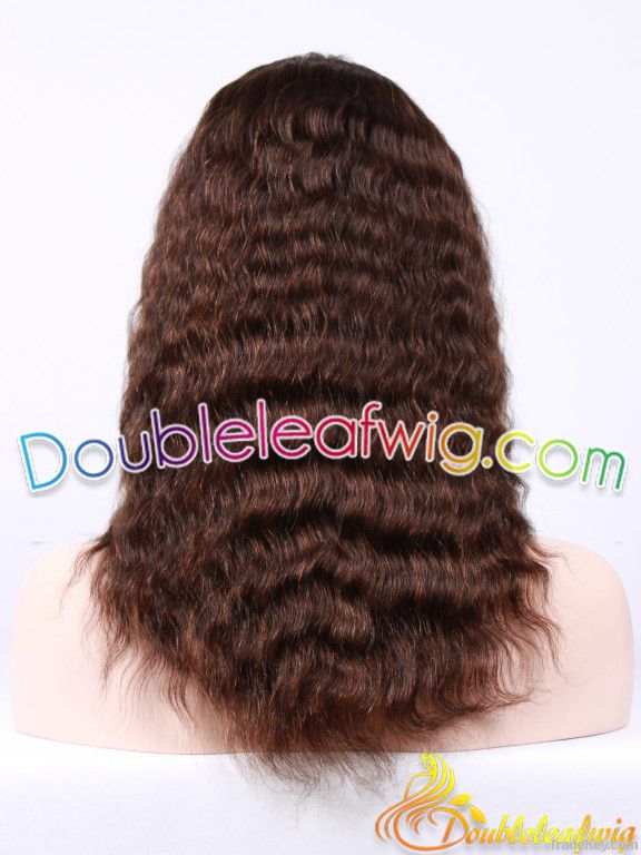 fasion wave Malaysian virgin remy full lace wigs