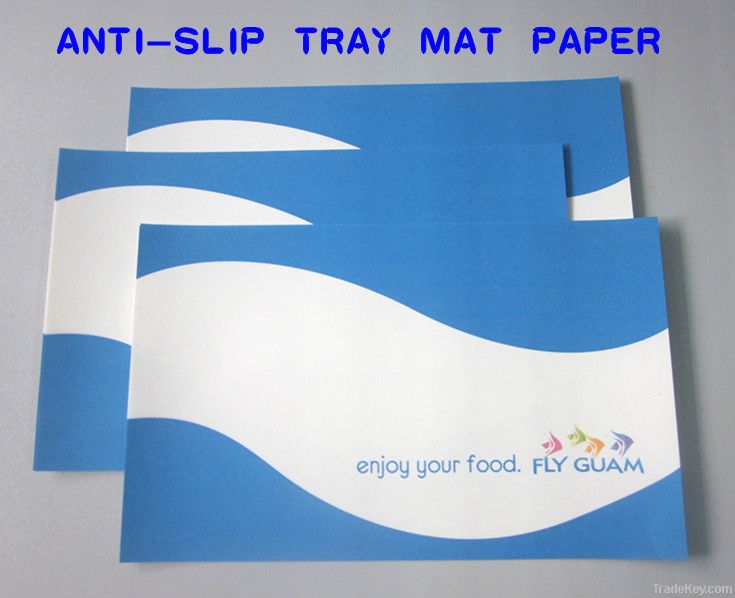 Anti-slip tray mat