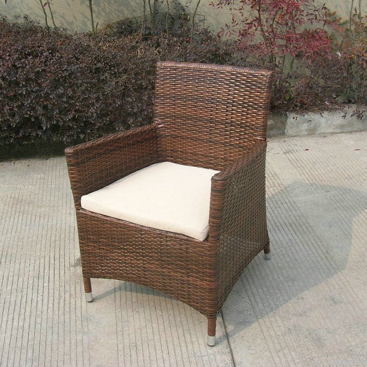 rattan garden armchair 630