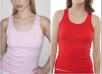 Ladies Boy Beater Tank Tops (100% cotton Canadian made)