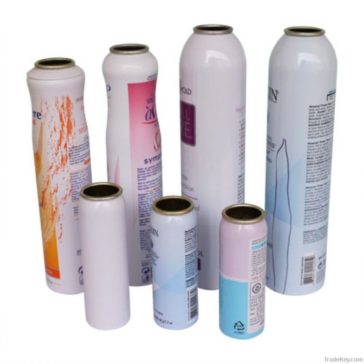 aluminium aerosol can