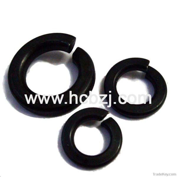 D127B Black spring lock washer