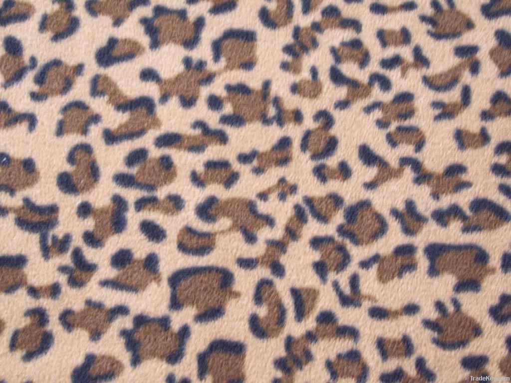 100% Polyester Printed Anti_pilling Polar Fleece Fabric