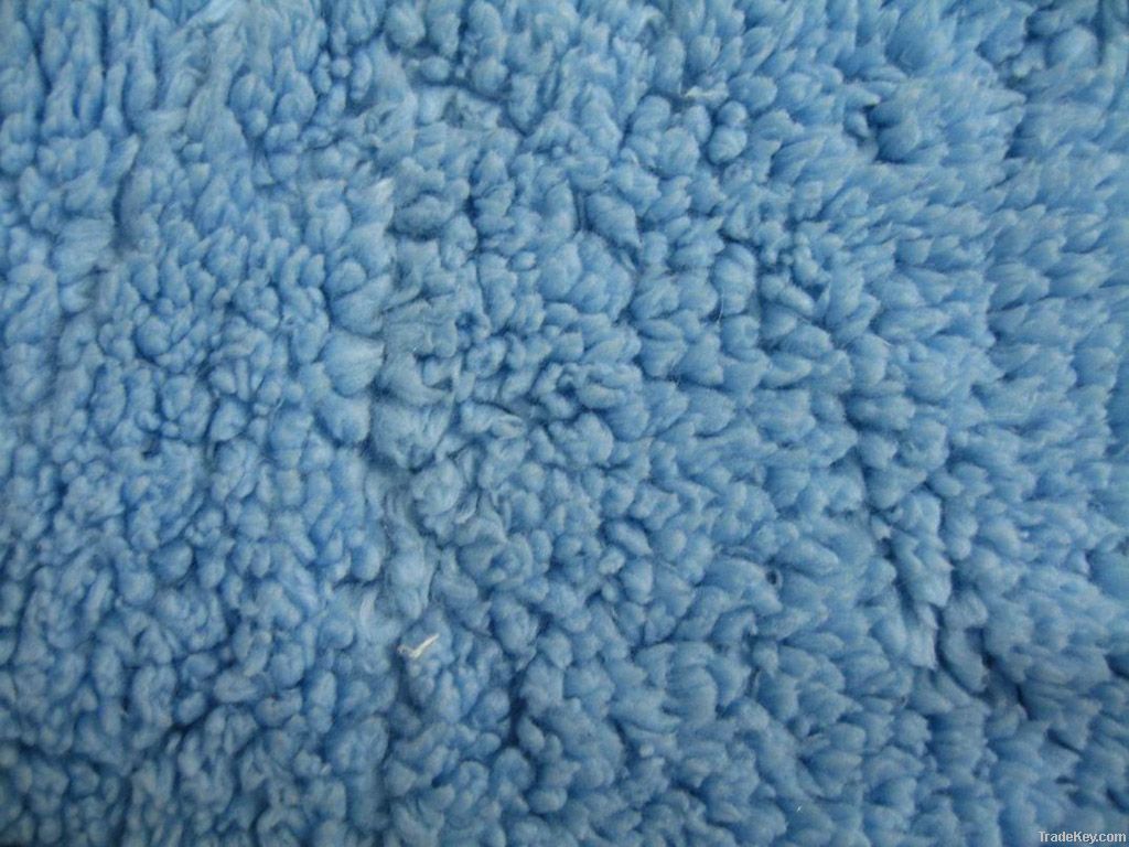 100% Polyester Shu Veleteen Fabric For Blanket