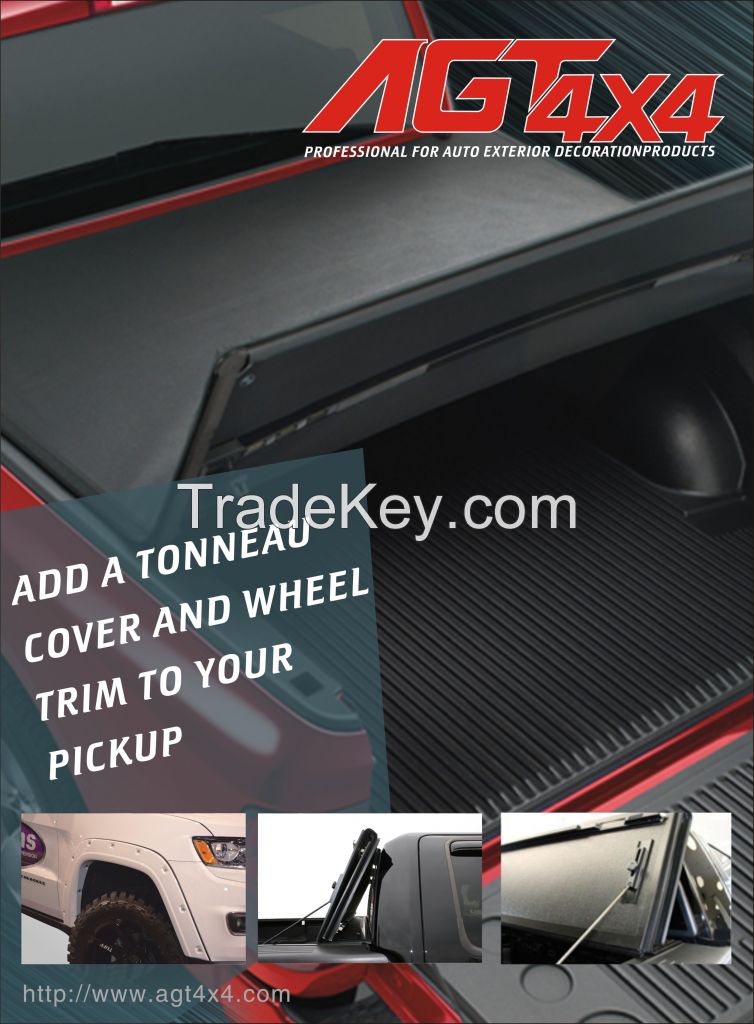 hard tri-folding tonneau cover