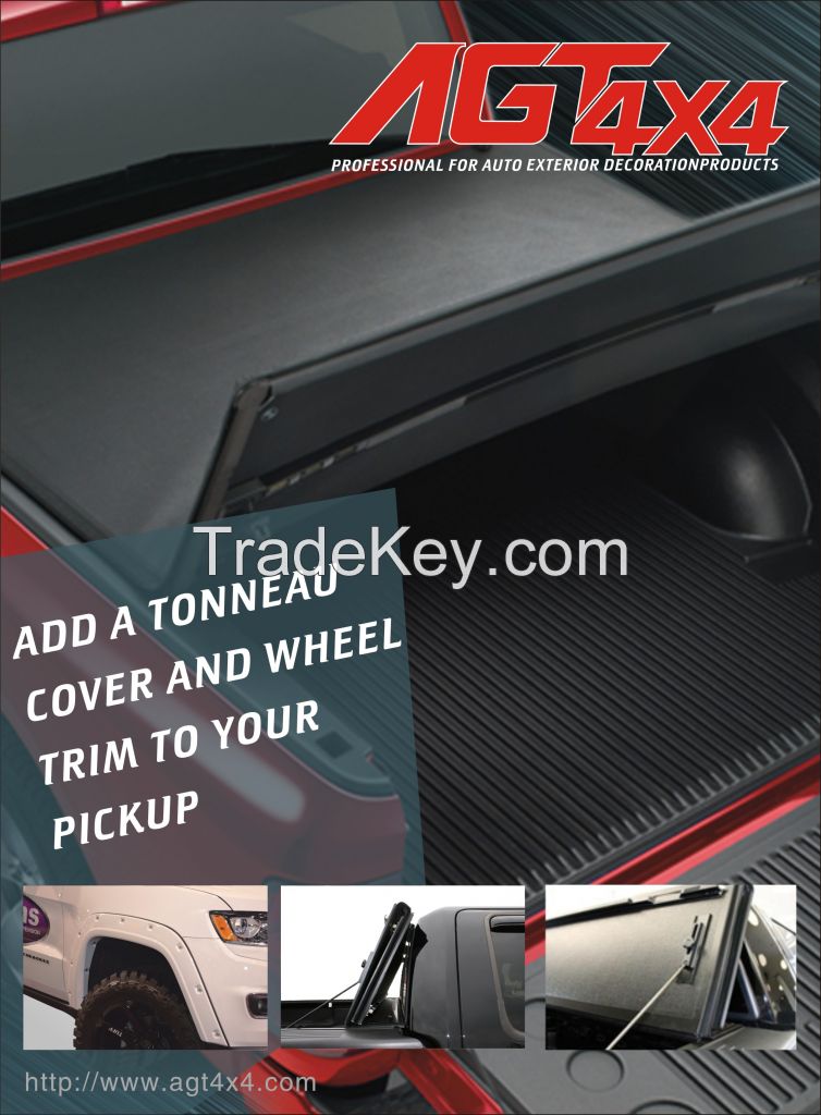 soft tri-folding tonneau cover