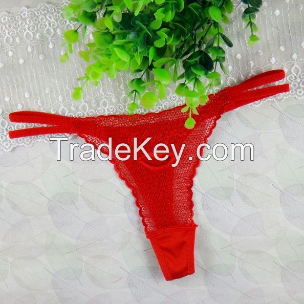 Valentine Sale cheap sexy rose thongs red thongs packing in a rose flower