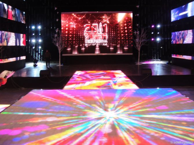 led stage floor display screen P16mm dance panels