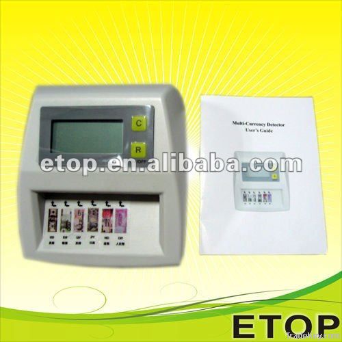 Mini multi currency money detector for USD, EUR, GBP, JPY, HKD, CNY