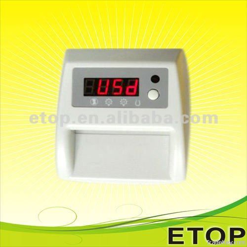 Mini protable multi banknote detector with rechargable battery