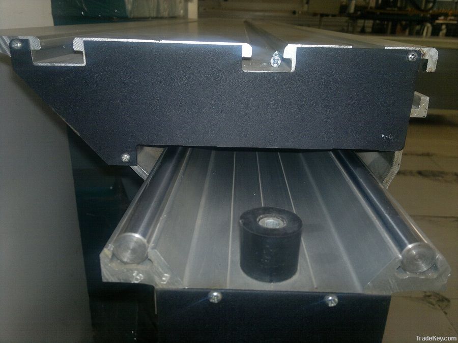 Precision sliding table panel saw