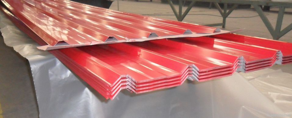 Colored Metal Roofing Sheets Roof Tiles