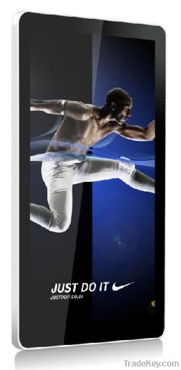 fashional Iphone style 42 inch lcd advertising player