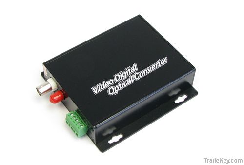 1channel video fiber converter