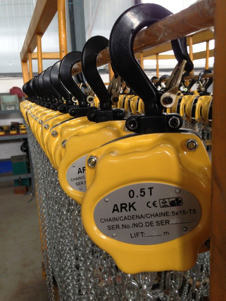 HSZ-DE series chain block/chain hoist/ARK manual hand chain hoist