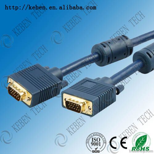 general 15Pin male to male vga cable to tv