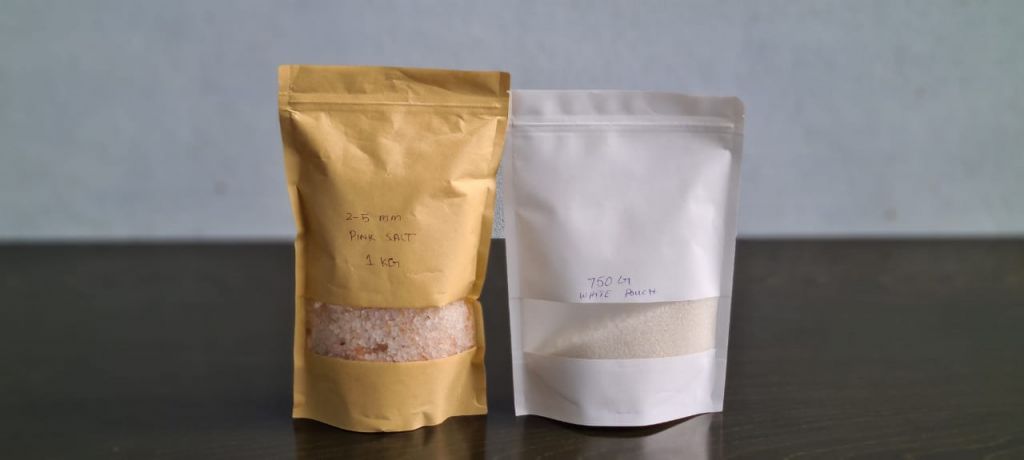 Salt In Paper Pouches 100 gm upto 1 kg