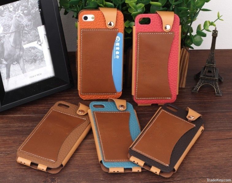 Sell genuine leather protective case for iphone5/5s or other brand