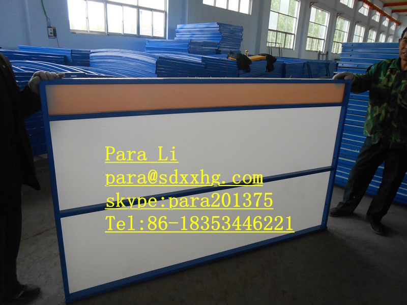 Hot sale PE sheet ice rink barrier Manufacturer 