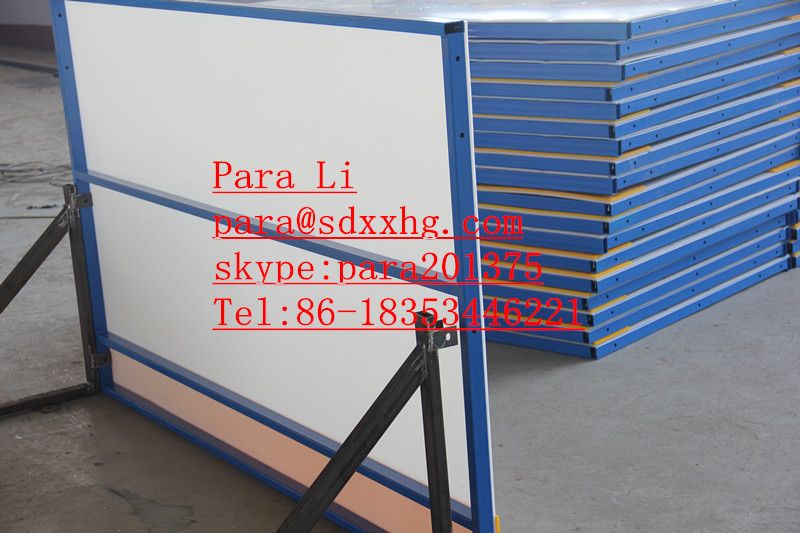 Hot sale PE sheet ice rink barrier Manufacturer 