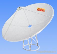 Satellite TV ground receiving antenna