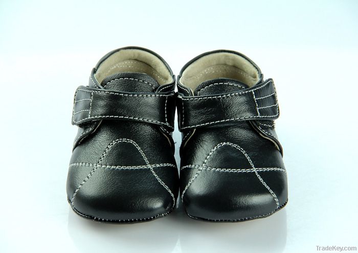 2012 New soft sole genuine leather baby shoes