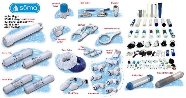 RO Parts, Water Filter Parts, RO Spare Parts