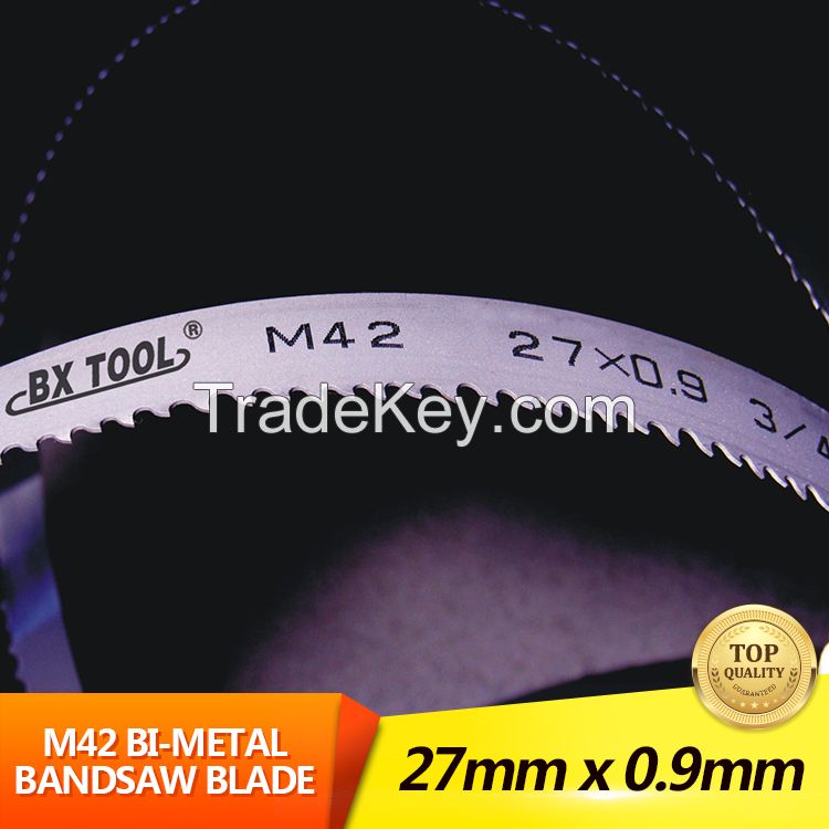 M42 and M51 bi-metal band saw blades &amp;Carbide tipped band saw blades for cutting metal, kinds of steel