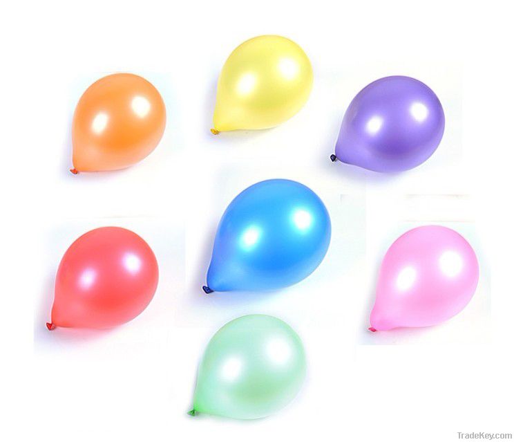 Promotional latex balloons