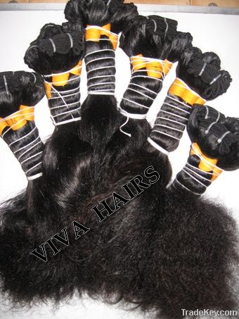 virgin indian hair weaviing