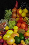 fresh fruits and vegetabls.