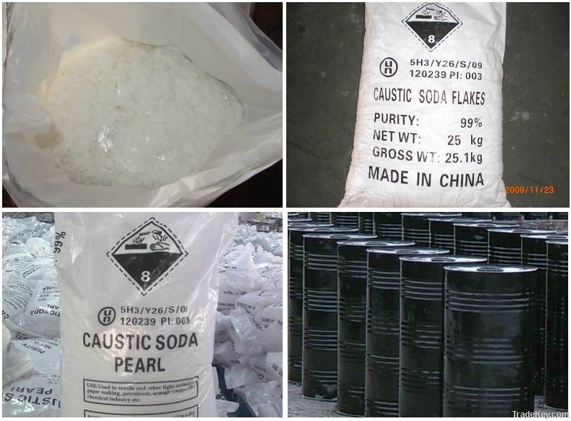 Caustic Soda flakes/pearls/solid