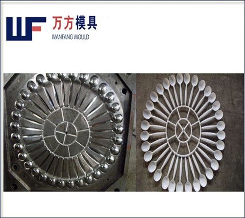 OEM High Quality Spoon Injection Mould/32 cavity hot runner plastic spoon mould