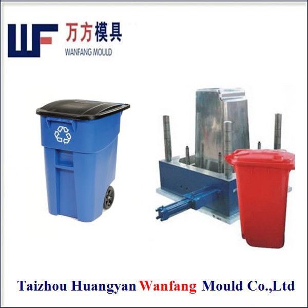 plastic trash can mould/mold&household trash bin mould/mold