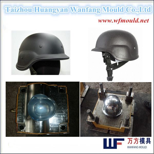 Kevlar bulletproof helmet mould/China Taizhou PASGT helmet mould/helmet products molding