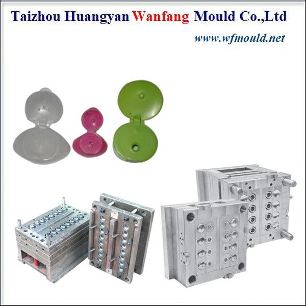 plastic bottle cap mould with 25T machine/6 cavity hot runner cap moulds