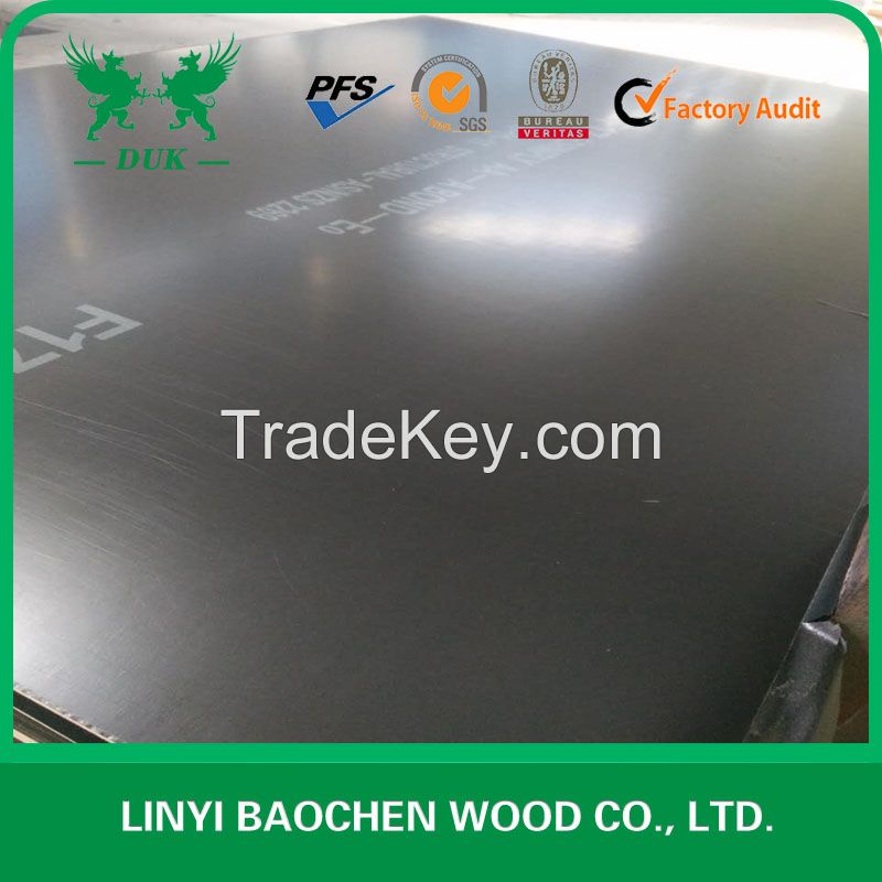 AS/6669 standard Eucalyptus core F17 formwork plywood