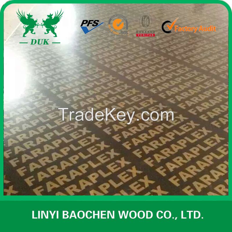 12mm black film faced plywood / construction plywood / shuttering plywood/ formwork plywood