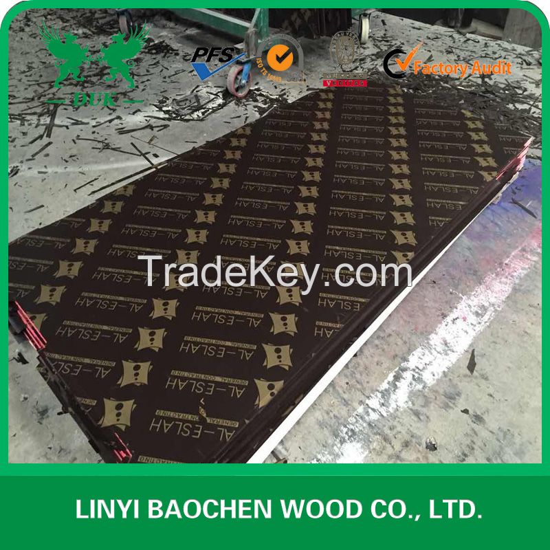 12mm Black film faced plywood